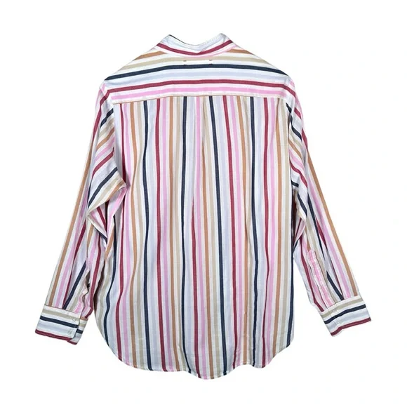 XIRENA Beau Stripe Long Sleeve Button Down Shirt - Picture 4 of 9
